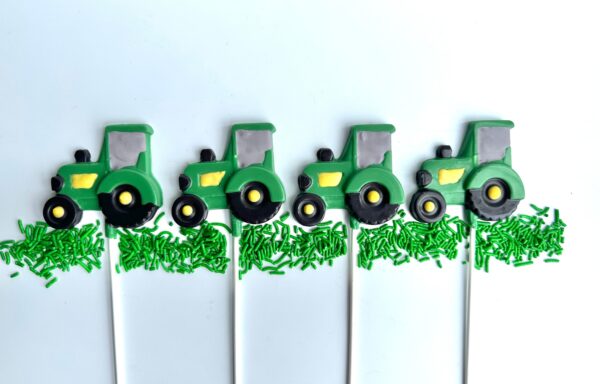 24-Tractor Chocolate Lollipop Favors For Birthday Party/Boys Birthday Favors/Party Favors - Image 5