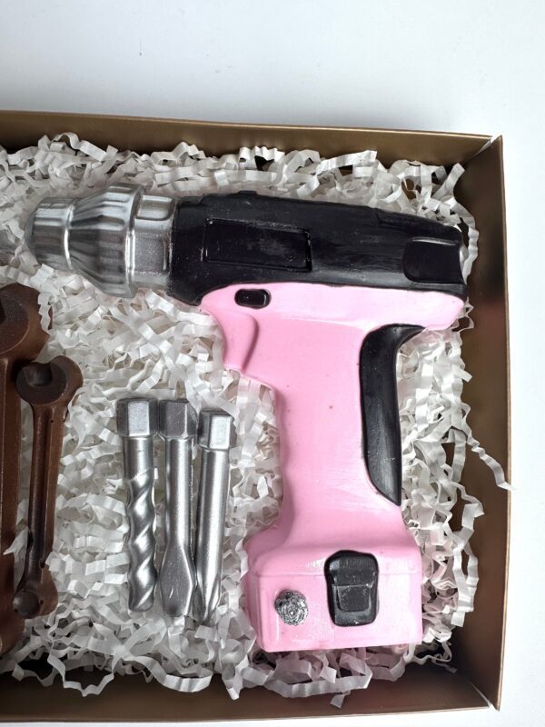12 Piece Chocolate Tool Gift Set with Pink Accents For Birthday Gift/Mom Gift/Just Because - Image 6