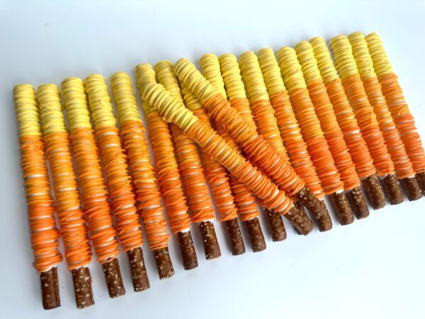 Sunset Ombré Chocolate Covered Pretzels & Rice Krispie Treats Party Package For Birthday Party/Party Favor/Baby Shower - Image 2