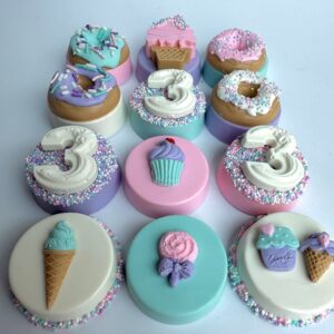 12-Donut/Candy Theme Chocolate Covered Oreo Favors For Birthday Party/Baby Shower
