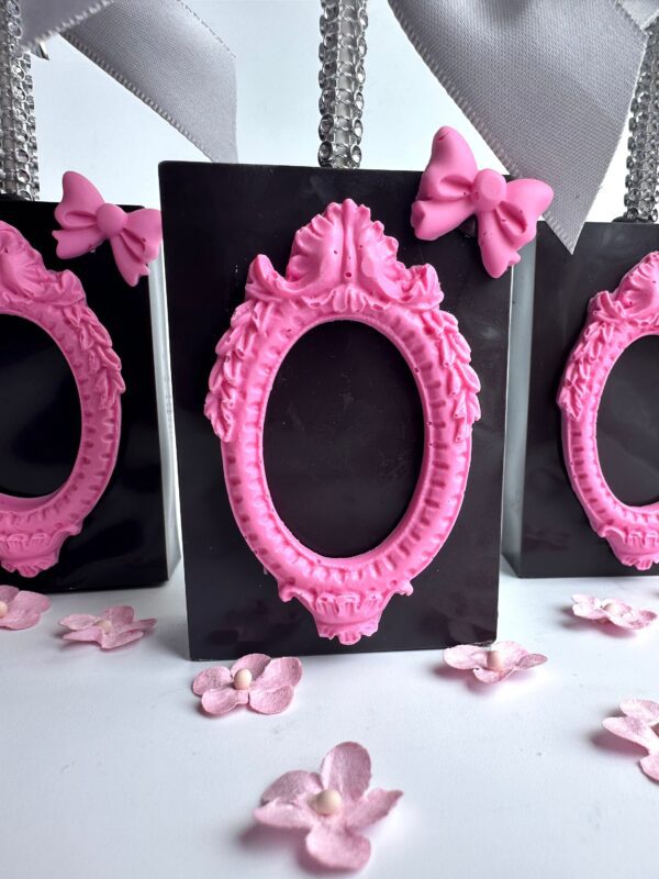 12-Barbi Themed Chocolate Covered Rice Krispie Treats For Birthday Party/Party Favors/Barbi Party - Image 7