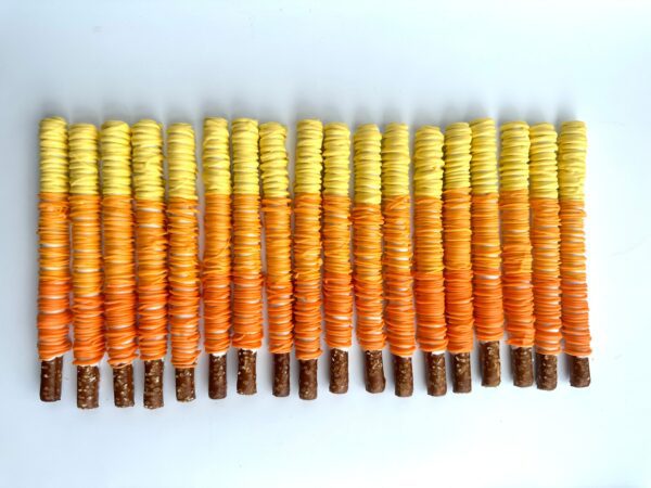 Sunset Ombré Chocolate Covered Pretzels & Rice Krispie Treats Party Package For Birthday Party/Party Favor/Baby Shower - Image 4