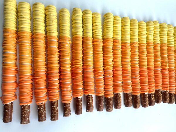 Sunset Ombré Chocolate Covered Pretzels & Rice Krispie Treats Party Package For Birthday Party/Party Favor/Baby Shower - Image 5