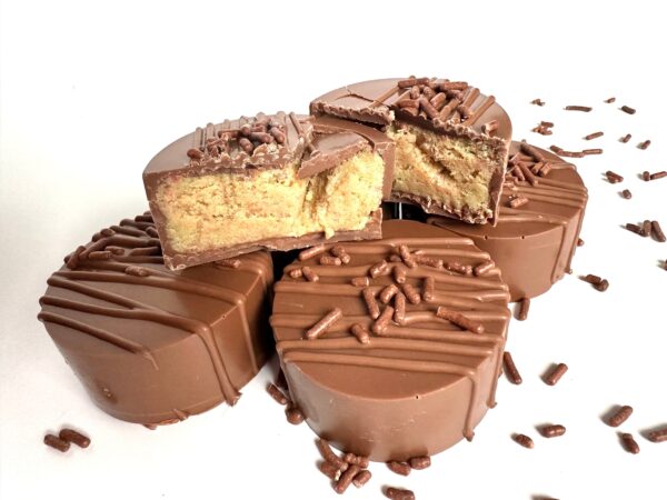 12-Milk Chocolate Cake Pucks For Birthday Party Favors/Gift/Wedding Favor