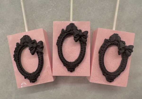 12-Pink Chocolate Covered Rice Krispie Treats For Wedding/Birthday/Baby Shower/Barbi Party/Barbi Treats - Image 7