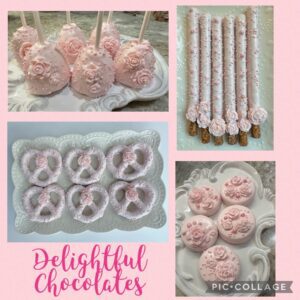 Gourmet White Chocolate Treat Party Package For Wedding Favors/Birthday Party Favors/Party Favors/Baby Shower Favors