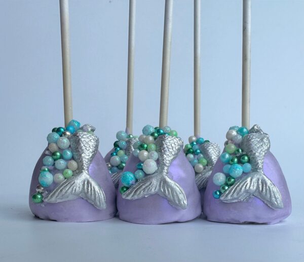 12-Mermaid Theme Brownie Bites For Birthday Party/Baby Shower Favor/Wedding Favors - Image 7