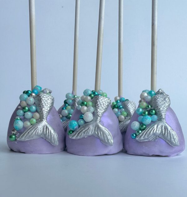12-Mermaid Theme Brownie Bites For Birthday Party/Baby Shower Favor/Wedding Favors