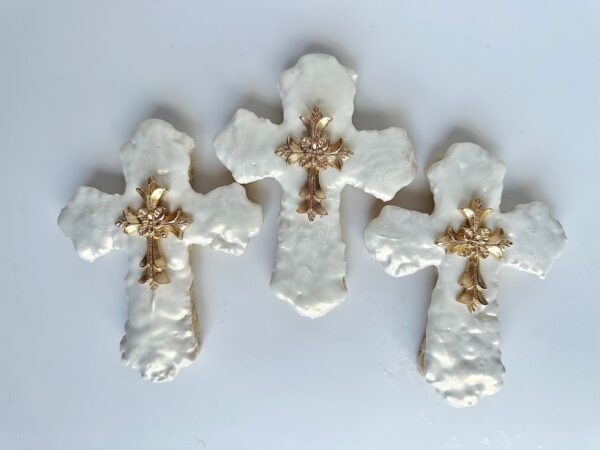 12-Cross Chocolate Covered Rice Krispie Treats For Holy Communion/Confirmation/Party Favors/Religious Gifts - Image 7