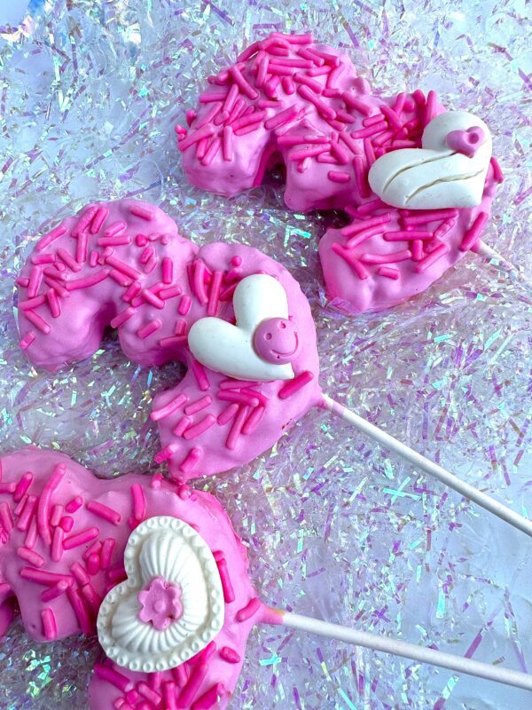 12-#3 Chocolate Covered Rice Krispie Treats For Birthday Party/Three Year Old/3 Years Old/Party Favor - Image 3