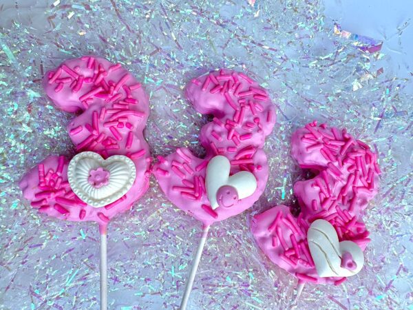 12-#3 Chocolate Covered Rice Krispie Treats For Birthday Party/Three Year Old/3 Years Old/Party Favor - Image 4