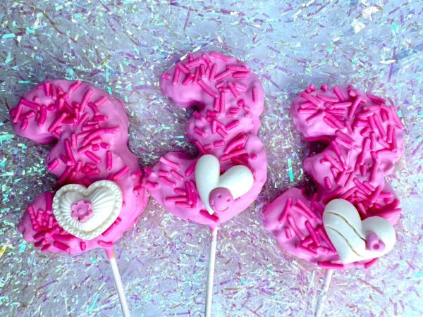 12-#3 Chocolate Covered Rice Krispie Treats For Birthday Party/Three Year Old/3 Years Old/Party Favor - Image 5