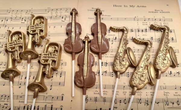 24-Milk Chocolate Musical Instruments/For Birthday Party/Party Favors/Concerts/Musical Performances - Image 10