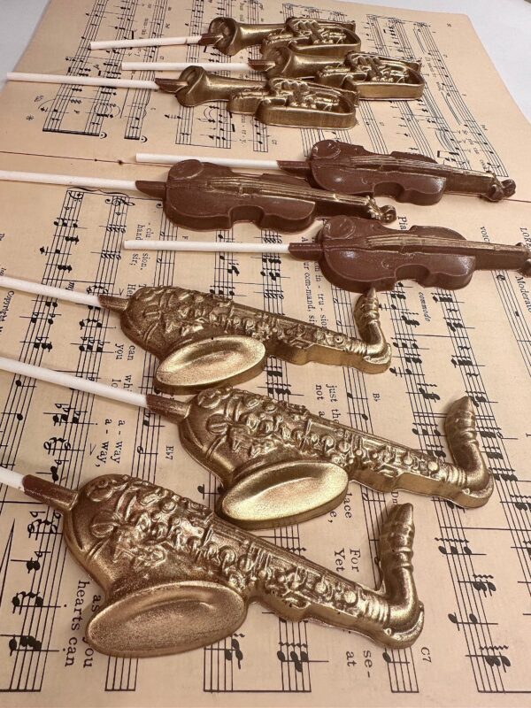24-Milk Chocolate Musical Instruments/For Birthday Party/Party Favors/Concerts/Musical Performances - Image 3