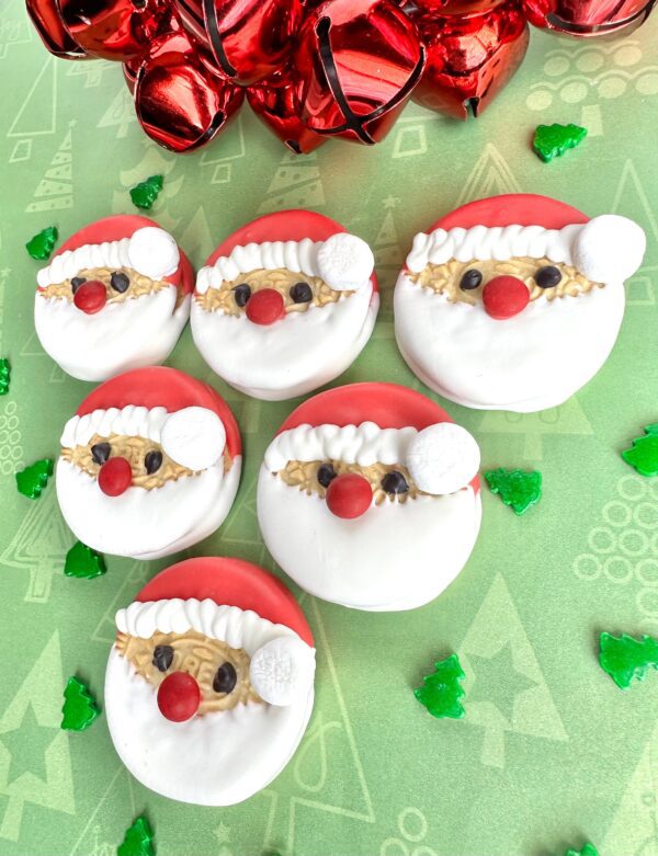 12 Santa Chocolate Covered Golden Oreos For Christmas/Party Favors/Stocking Stuffers/Christmas Dessert - Image 6