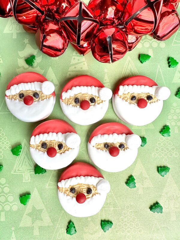 12 Santa Chocolate Covered Golden Oreos For Christmas/Party Favors/Stocking Stuffers/Christmas Dessert - Image 7