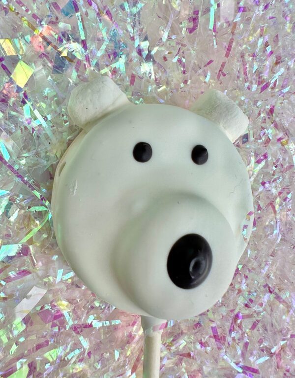 12-Polar Bear Chocolate Covered Oreo Pop Favors For Winter/Party Favor/Stocking Stuffers/School Party - Image 6