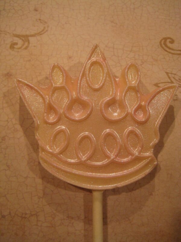 24-Chocolate Crown Lollipops - Image 2