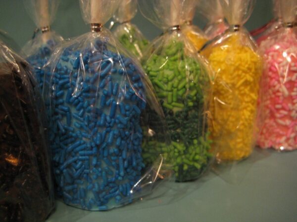 12- Rainbow Chocolate Covered Double Marshmallow Pops For Party Favors/Birthday Party - Image 2