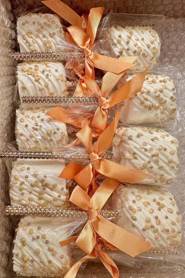 Gourmet Denim and Gold Themed Chocolate Treat Party Package For Wedding Favors/Birthday Party Favors/Party Favors/Baby Shower Favors - Image 6