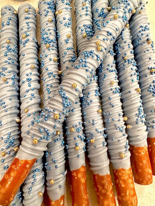 Gourmet Denim and Gold Themed Chocolate Treat Party Package For Wedding Favors/Birthday Party Favors/Party Favors/Baby Shower Favors - Image 7