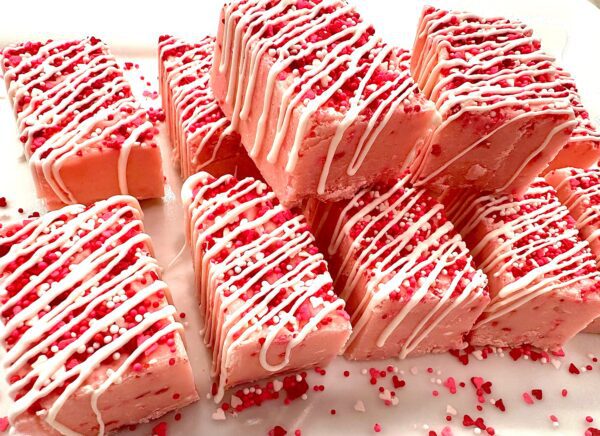 1 Pound Valentine Sugar Cookie Fudge For Valentine’s Day/Valentine Gift/Special Occasion Gift - Image 6