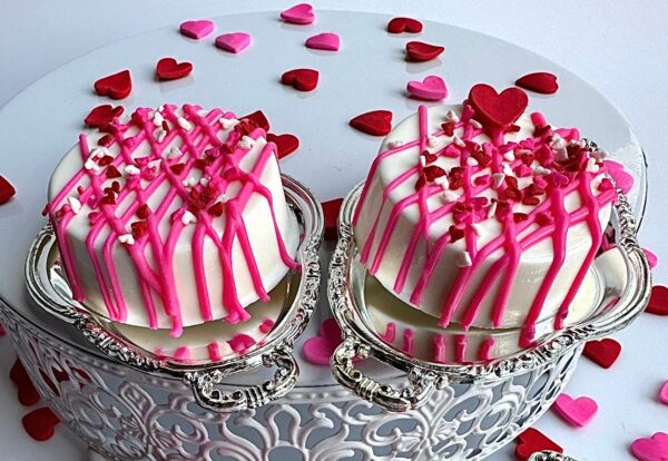 12-Valentine Decorated Chocolate Covered Oreo Favors For Valentines Day/Valentines Day Gift/Anniversary Gift/Special Occasion
