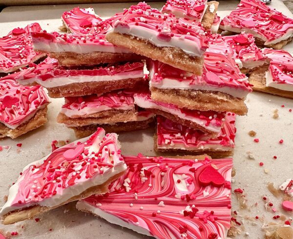 12 Ounces of Sweet And Salty Valentine Crack For Valentine’s Day/Valentine Gift/Chocolate Crack
