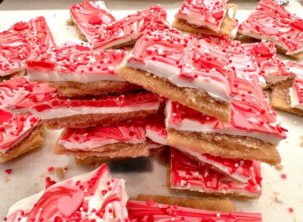 12 Ounces of Sweet And Salty Valentine Crack For Valentine’s Day/Valentine Gift/Chocolate Crack - Image 2