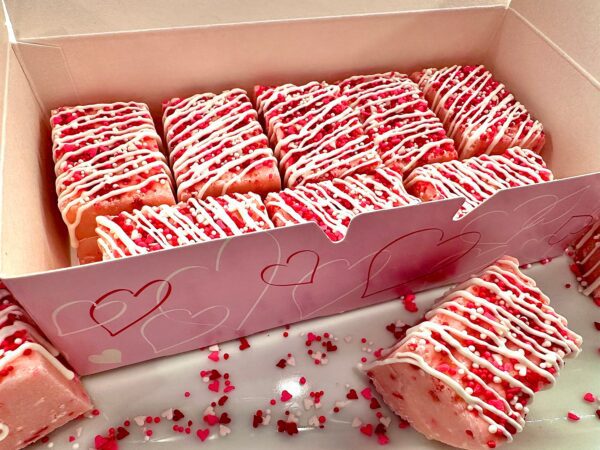 1 Pound Valentine Sugar Cookie Fudge For Valentine’s Day/Valentine Gift/Special Occasion Gift - Image 2