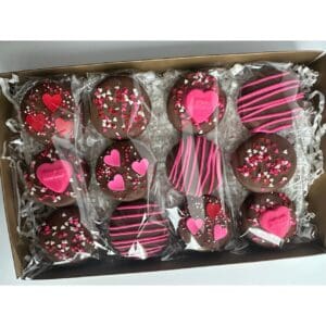 Chocolate Covered Oreo Valentine Gift Box For Valentine’s Day Gift/Anniversary Gift/Sweetheart Gift
