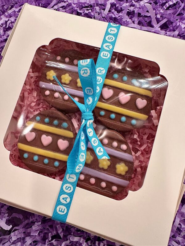 Easter Egg Chocolate Covered Oreo Gift Box For Easter Gift/Easter Dessert/4 Oreo Gift Box - Image 5