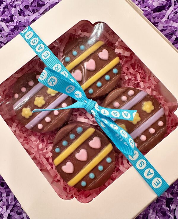 Easter Egg Chocolate Covered Oreo Gift Box For Easter Gift/Easter Dessert/4 Oreo Gift Box - Image 8