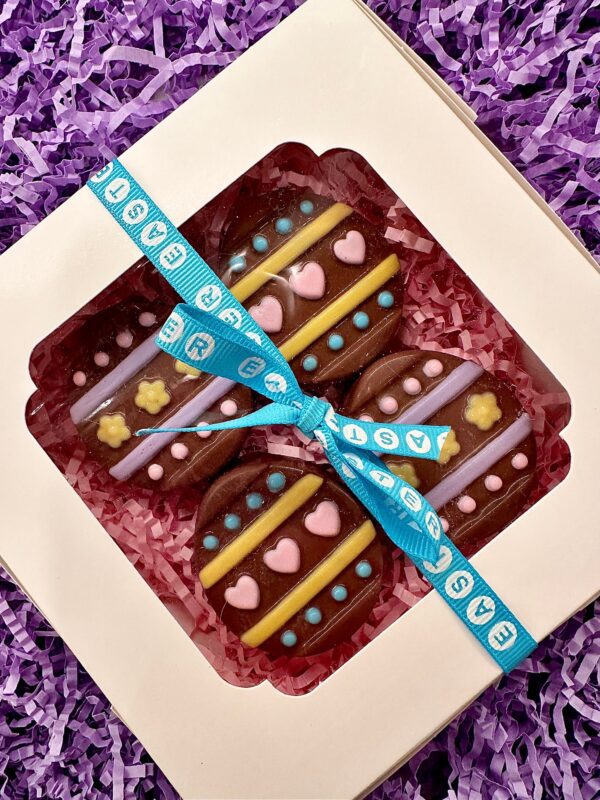Easter Egg Chocolate Covered Oreo Gift Box For Easter Gift/Easter Dessert/4 Oreo Gift Box