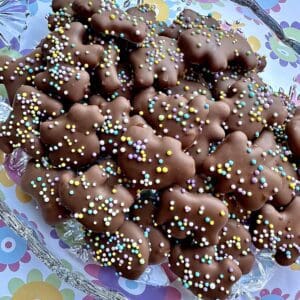 Milk Chocolate Covered Animal Crackers For Birthday/Mothers Day/Special Occasion/Baby Shower