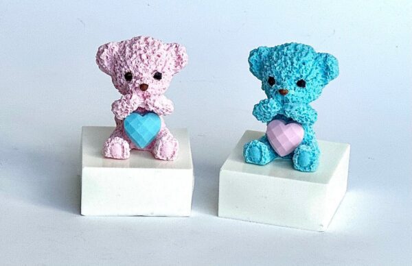 12-Fuzzy Bear Chocolate Covered Oreos For Baby Shower/Gender Reveal/Baby Girl Favors/Baby Boy Favors - Image 5