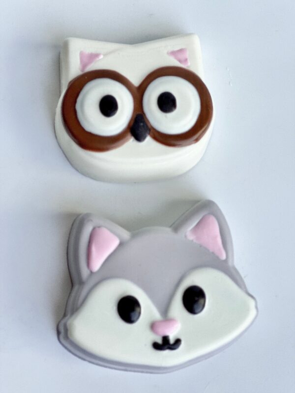 12-Woodland Animals Chocolate Covered Oreo Favors For Birthday Party/Party Favors - Image 3