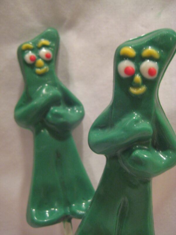 12-Chocolate Gumby Lollipops - Image 2
