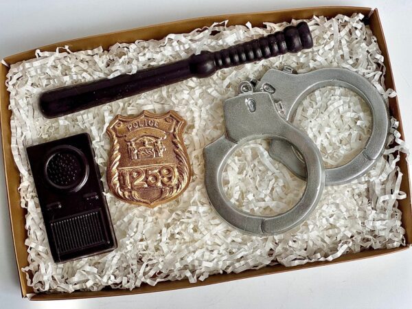 Chocolate Policeman Gift Box Set For Policemen/Fathers Day/Dad Gift/Police Officer Gift - Image 4