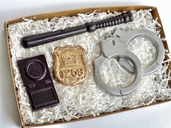 Chocolate Policeman Gift Box Set For Policemen/Fathers Day/Dad Gift/Police Officer Gift - Image 5