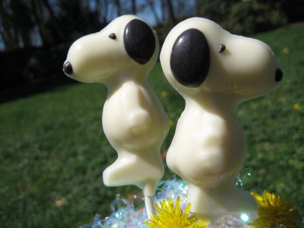 24-Chocolate Snoopy and Woodstock Lollipop Favors - Image 2