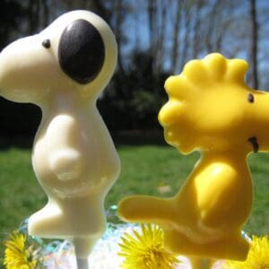 24-Chocolate Snoopy and Woodstock Lollipop Favors