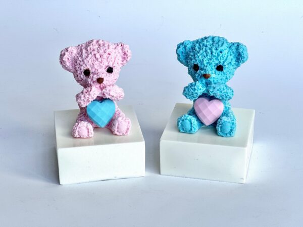 12-Fuzzy Bear Chocolate Covered Oreos For Baby Shower/Gender Reveal/Baby Girl Favors/Baby Boy Favors - Image 3