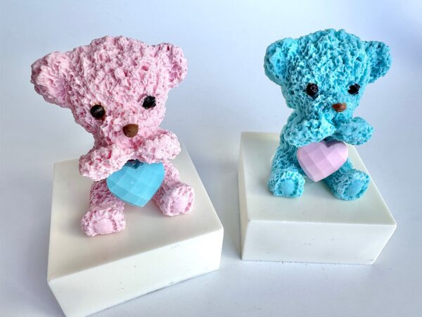 12-Fuzzy Bear Chocolate Covered Oreos For Baby Shower/Gender Reveal/Baby Girl Favors/Baby Boy Favors - Image 4