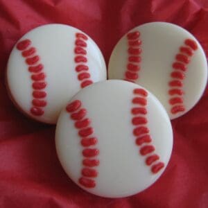 24-Baseball Themed Chocolate Covered Oreos