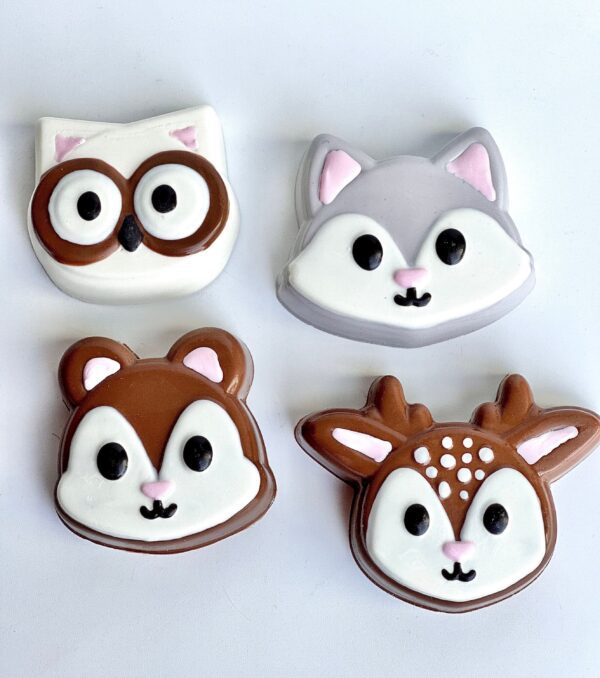 12-Woodland Animals Chocolate Covered Oreo Favors For Birthday Party/Party Favors - Image 7