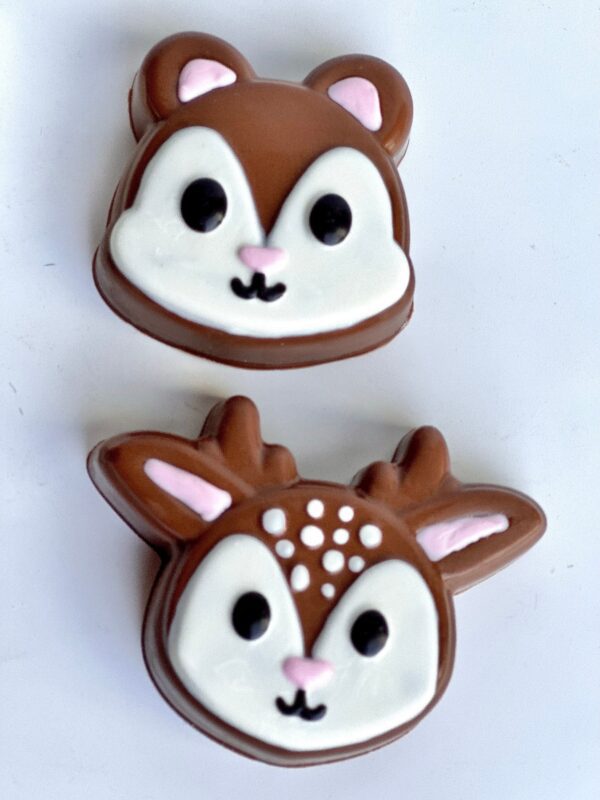 12-Woodland Animals Chocolate Covered Oreo Favors For Birthday Party/Party Favors - Image 4