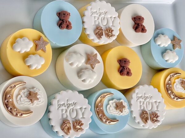 12-Baby Boy Chocolate Covered Oreos For Baby Shower/Party Favors/Birthday Favors - Image 6