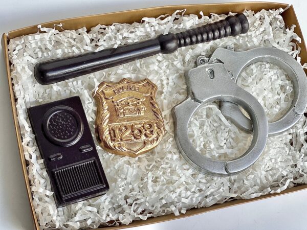 Chocolate Policeman Gift Box Set For Policemen/Fathers Day/Dad Gift/Police Officer Gift - Image 3