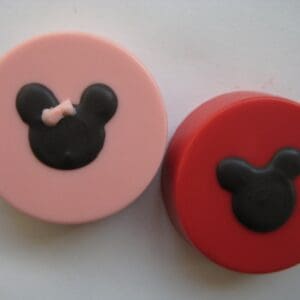 12-Mickey and Minnie Mouse Chocolate Covered Oreos